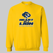 EC Heart - Heavy Blend™ Crewneck Sweatshirt
